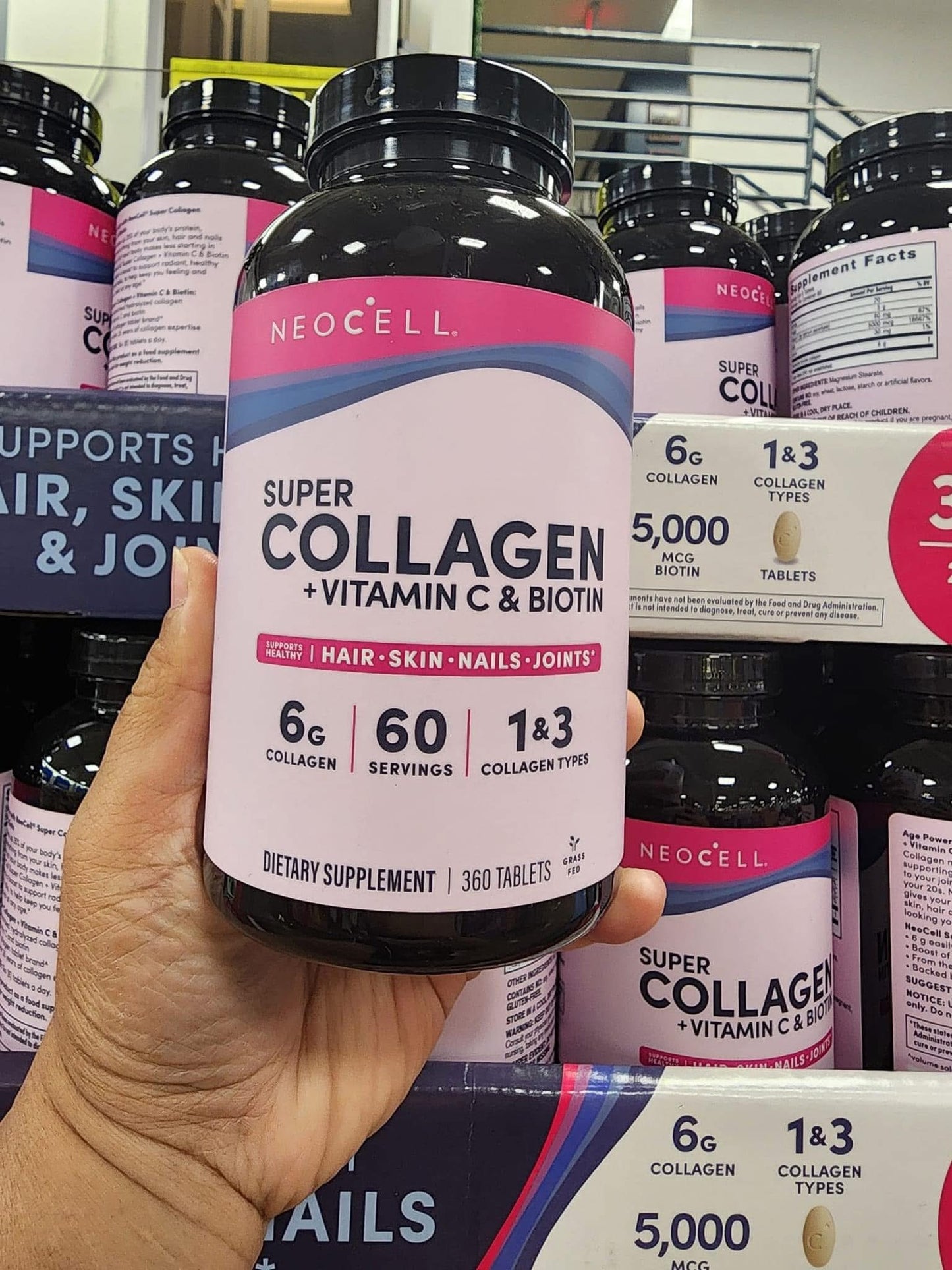 Neocell Super Collagen C with biotin