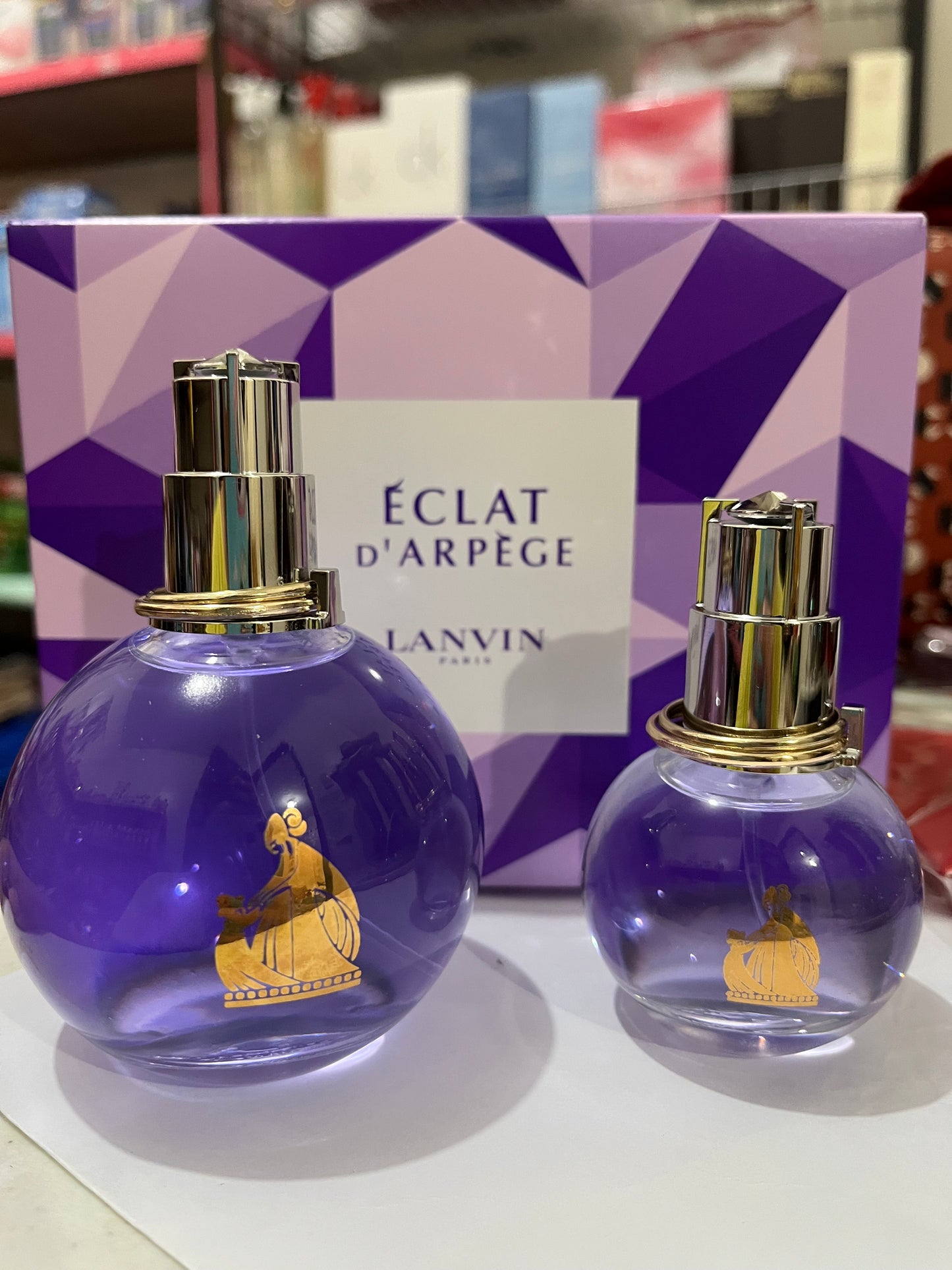Eclat perfume (available as solo 100ml or set 100ml plus 30ml mini)