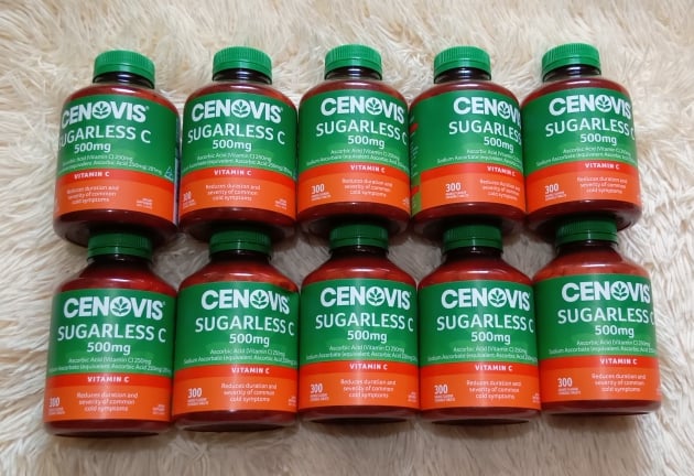 Cenovis sugarless Vit C from Australia 300 chewable tablets