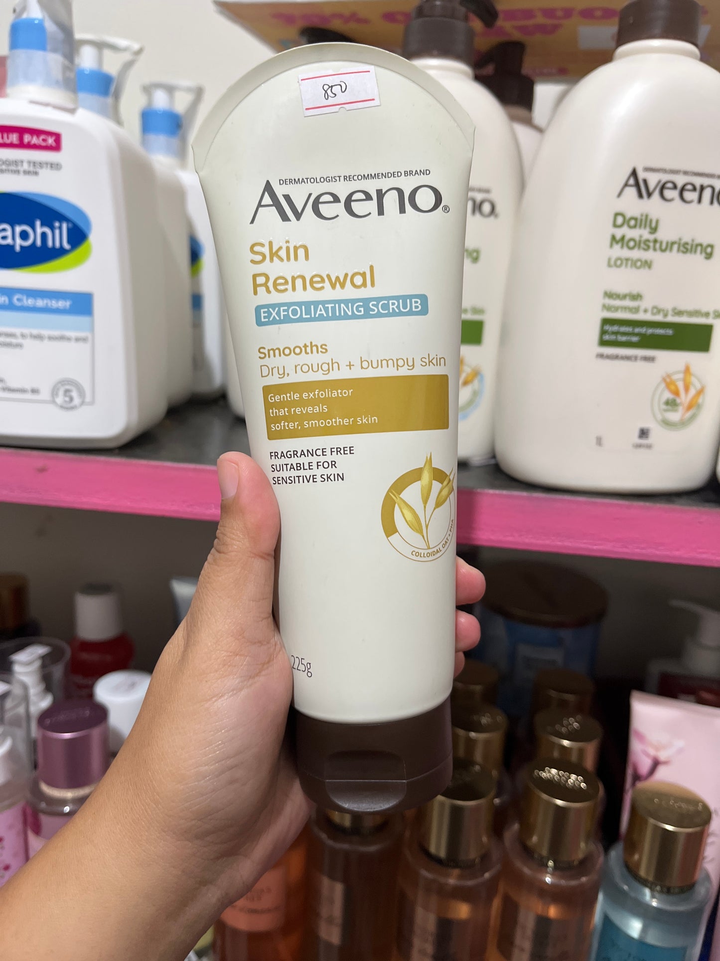 Aveeno lotions and creams