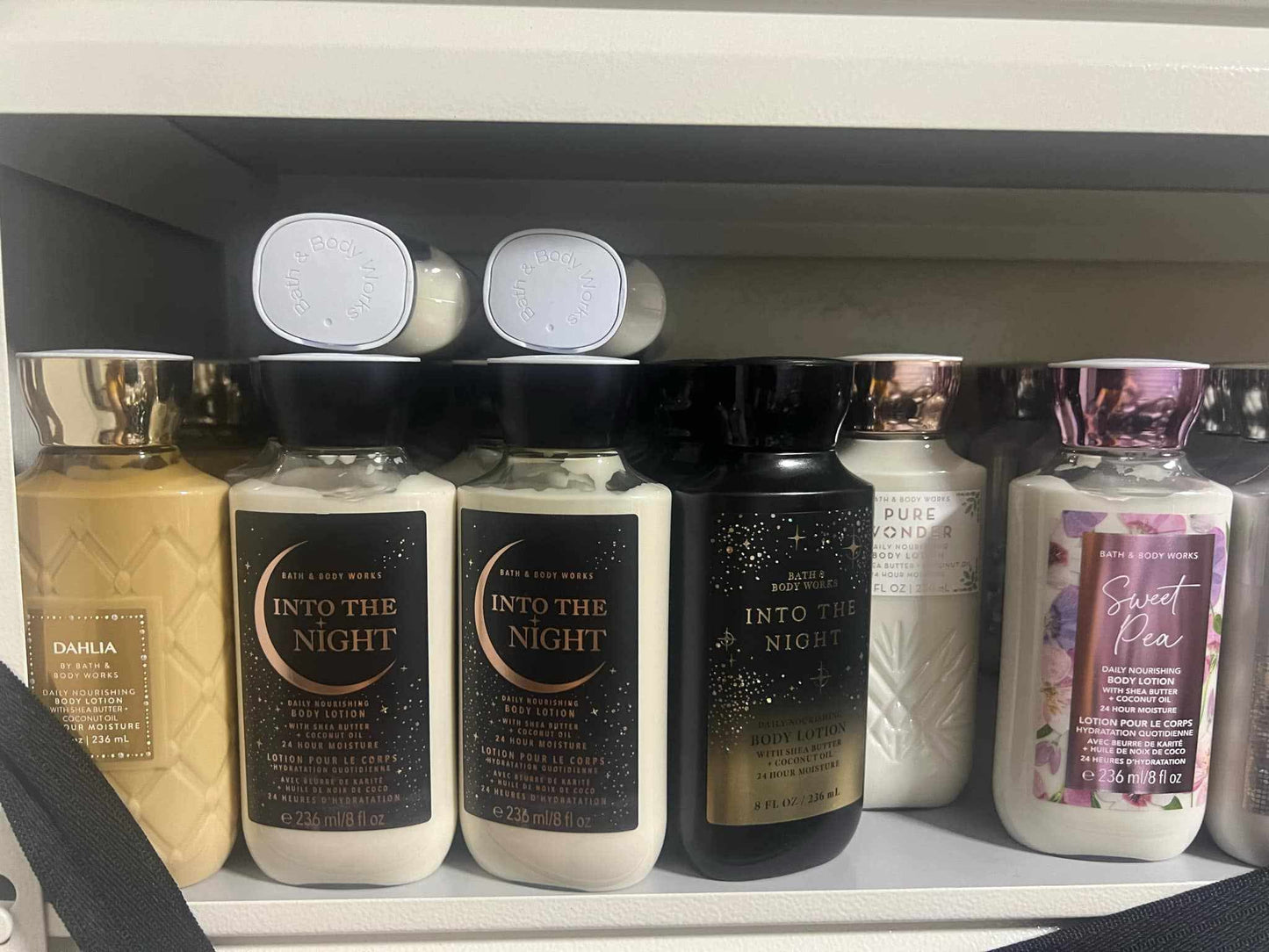 Bath and bodyworks lotion and body creams