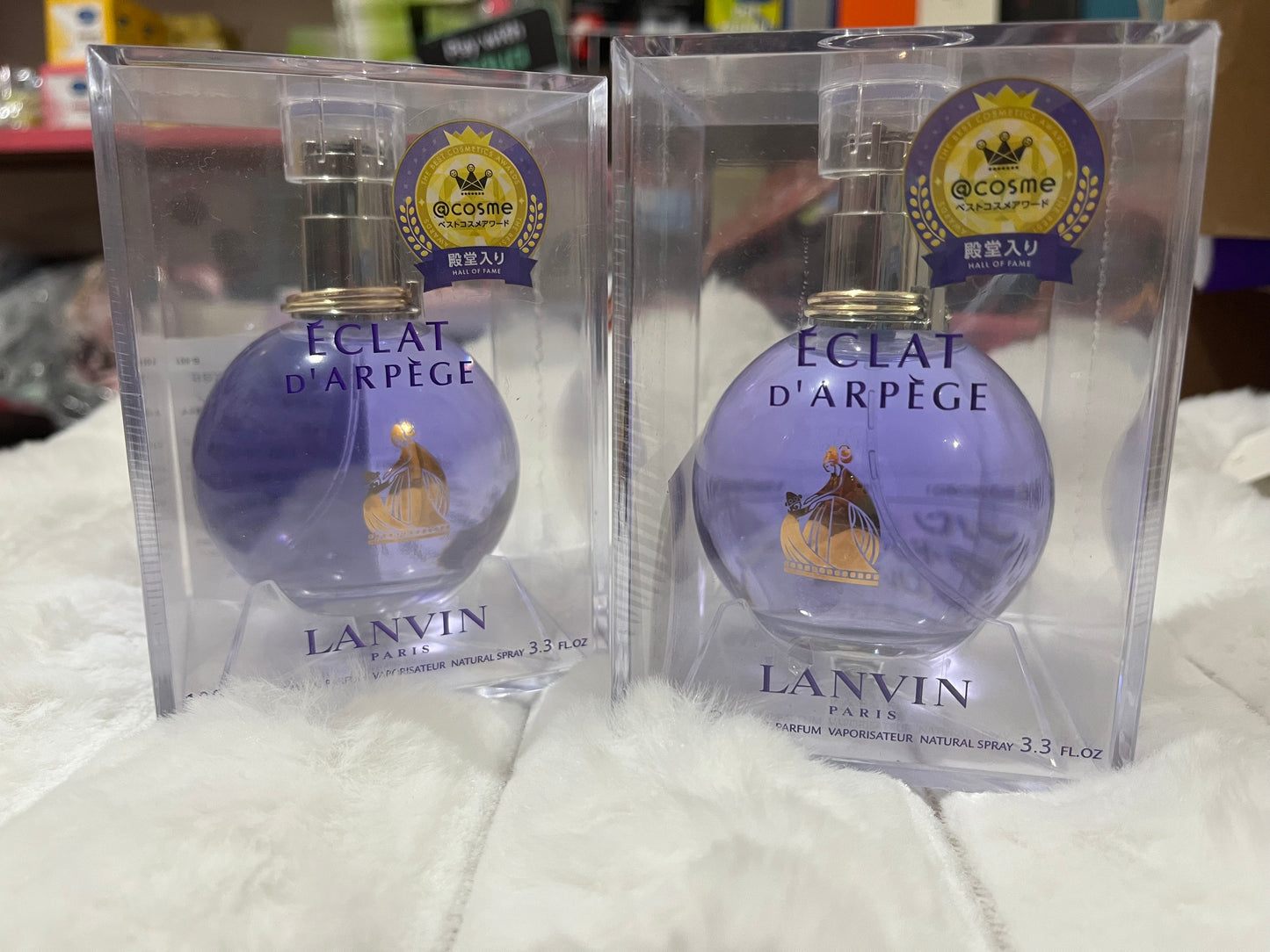 Eclat perfume (available as solo 100ml or set 100ml plus 30ml mini)
