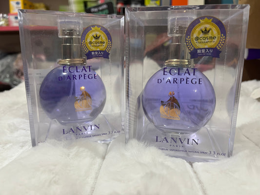 Eclat perfume (available as solo 100ml or set 100ml plus 30ml mini)