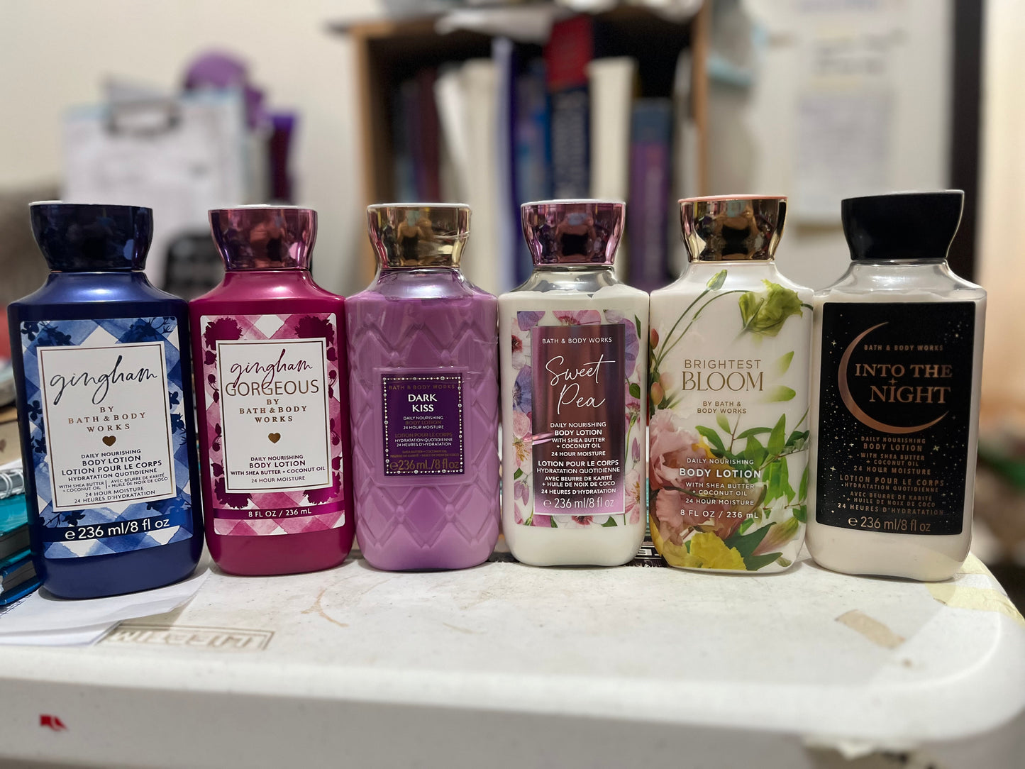 Bath and bodyworks lotion and body creams