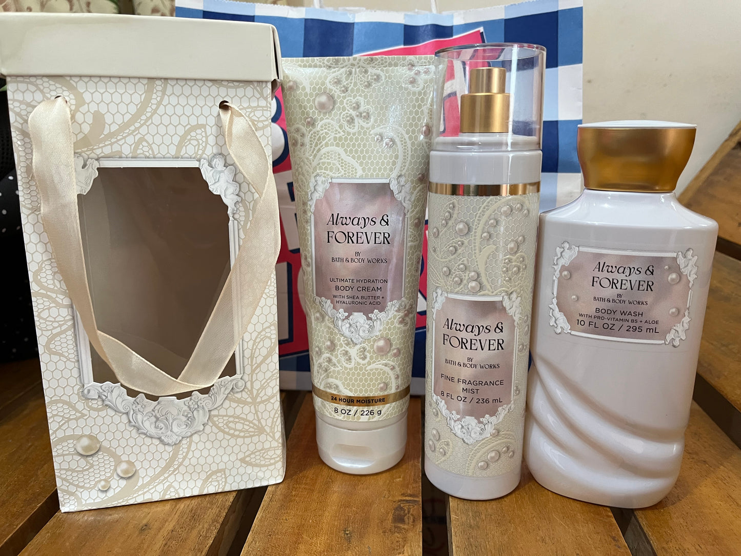 Bath and bodyworks full size gift set