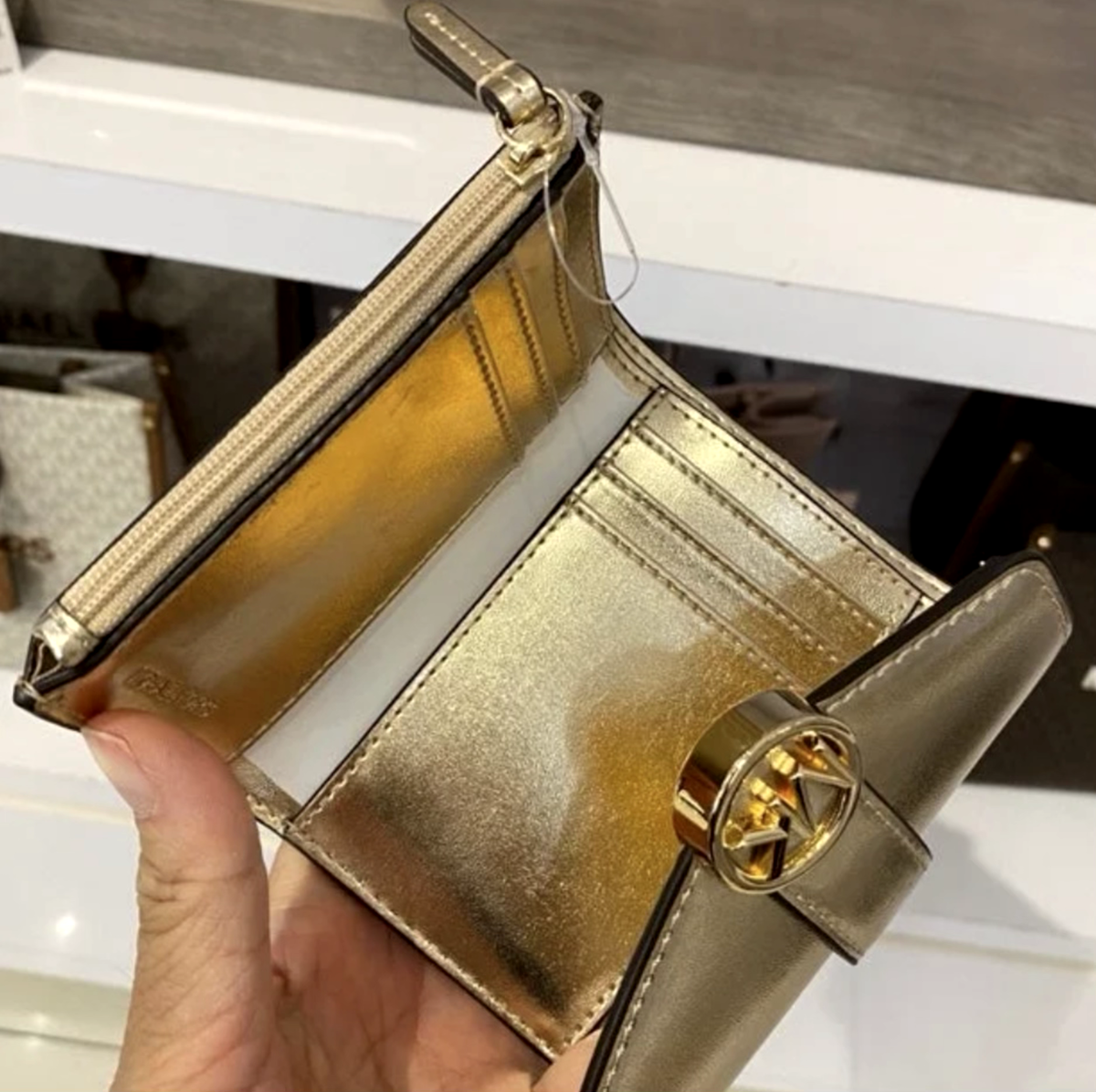 MK bifold wallet from US
