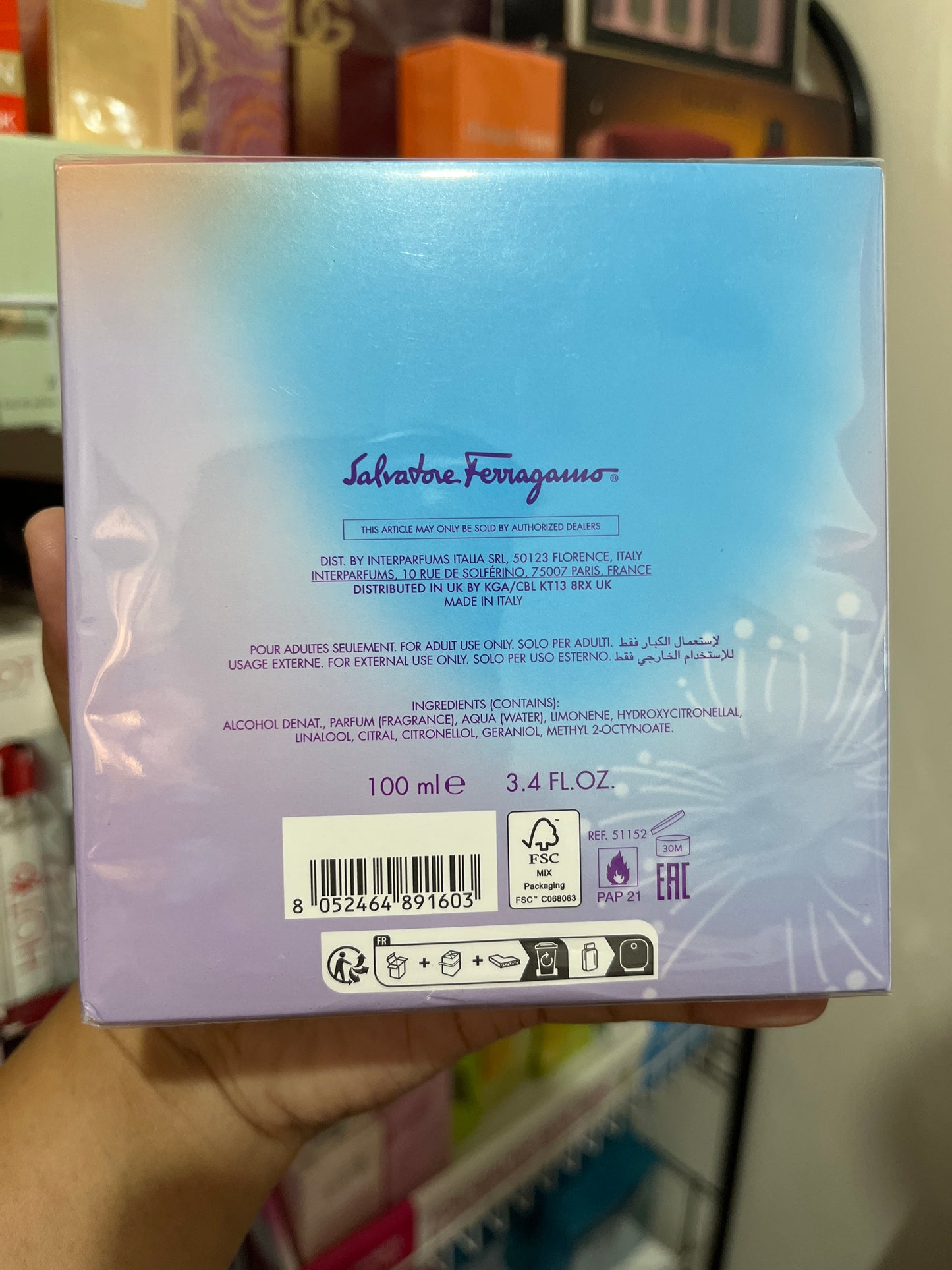 salvatorre Ferragamo Incanto perfumes
