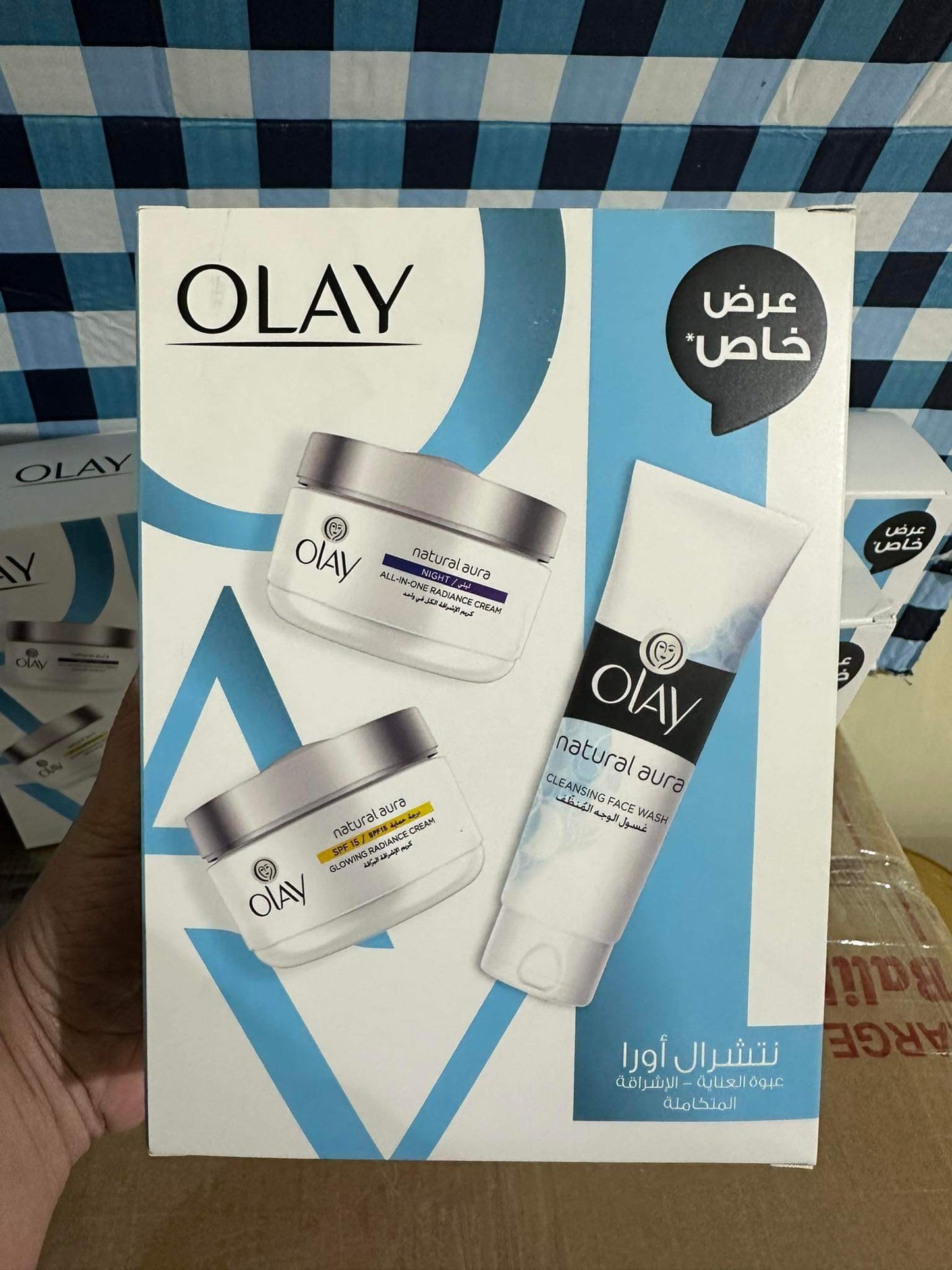 Olay Natural aura regimen