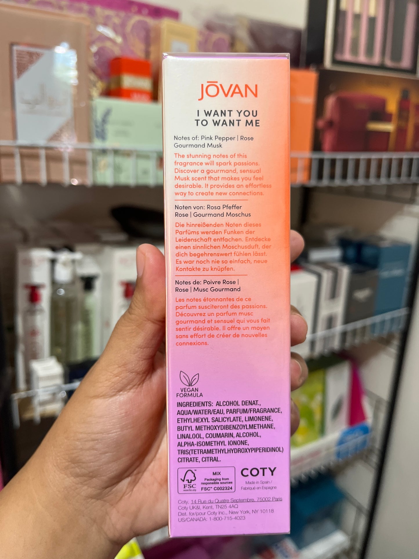 Jovan musk for women