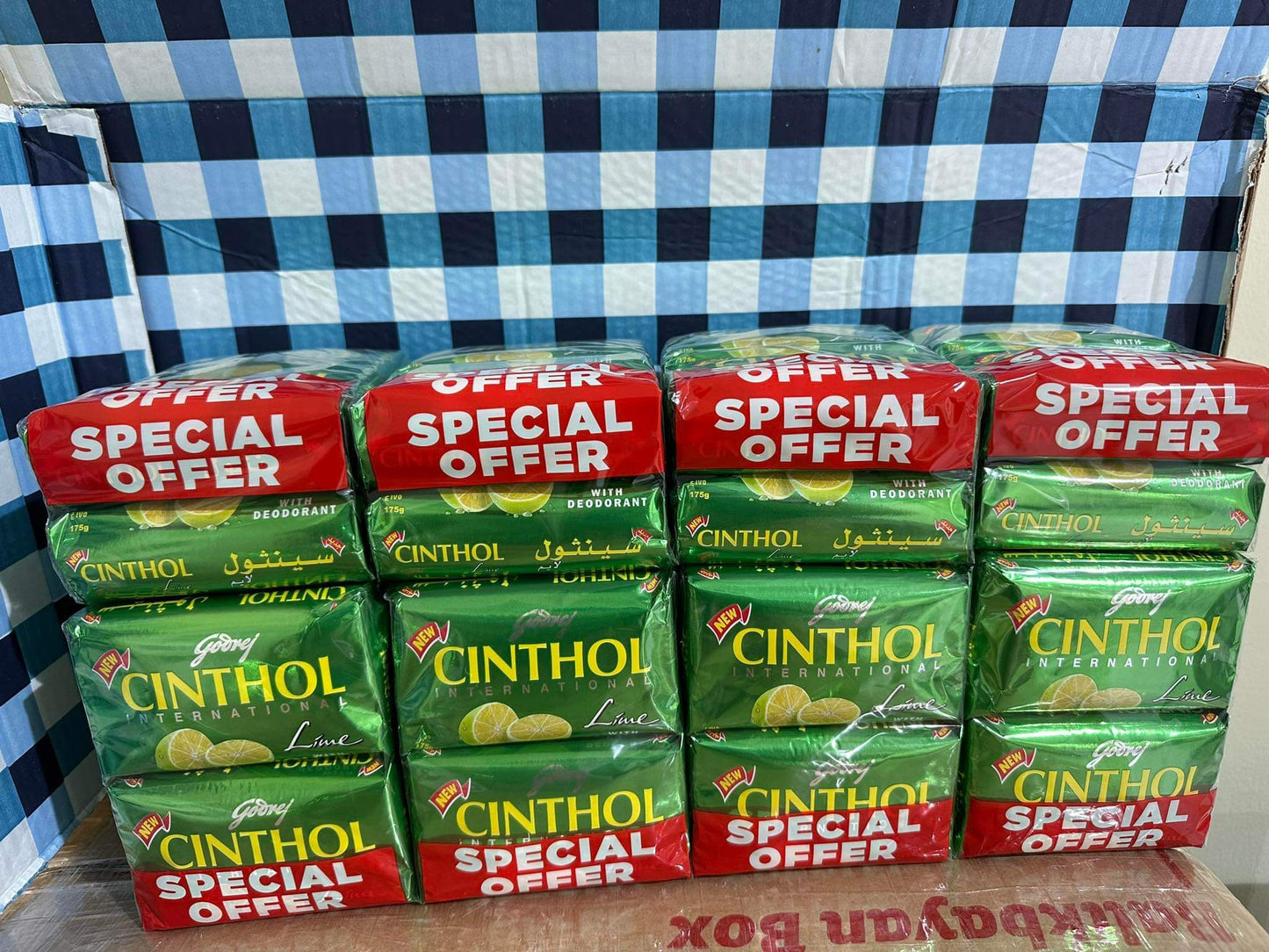 Cinthol soap from UAE 175grams x4 pack