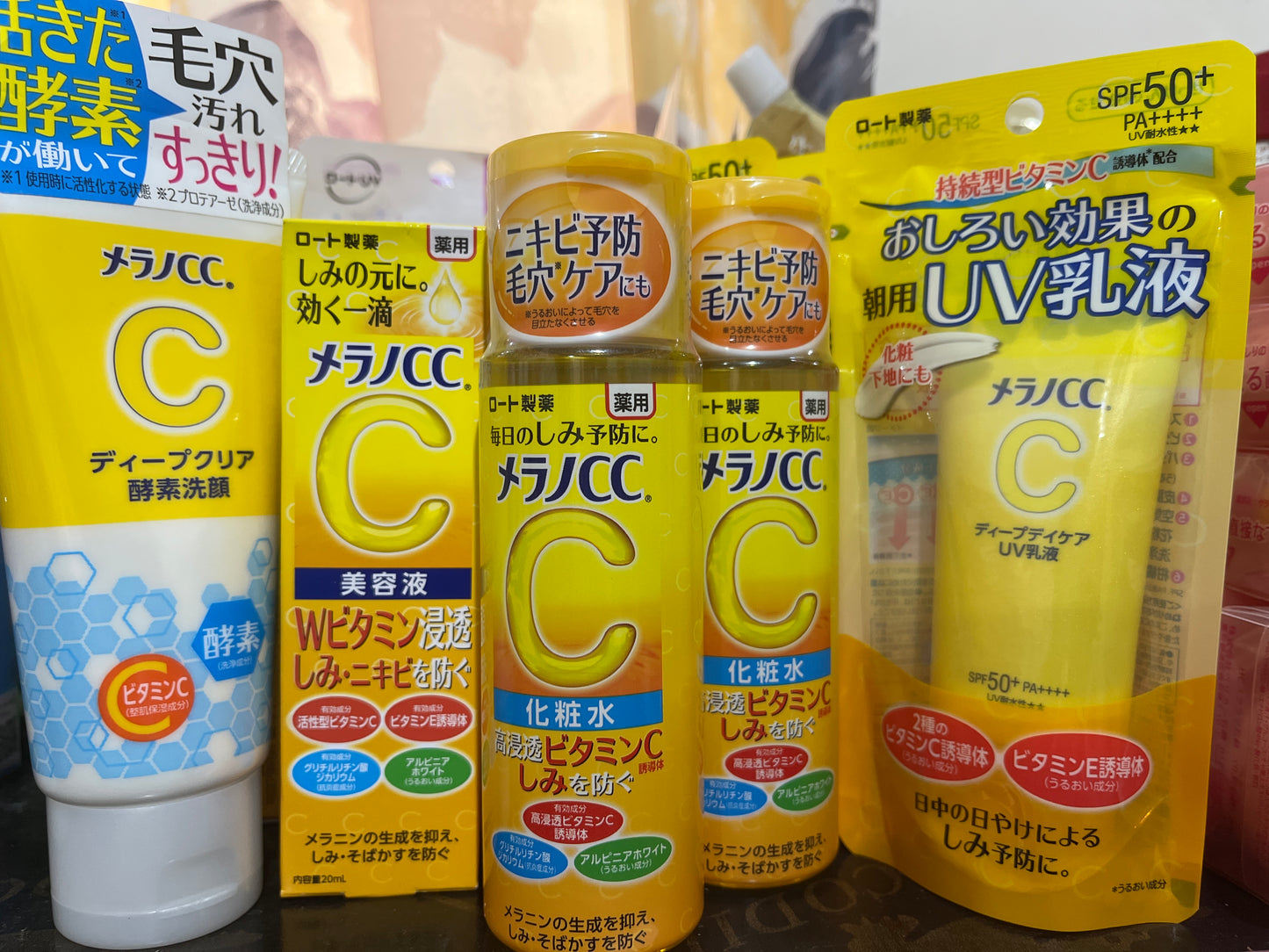 Melano CC skin care