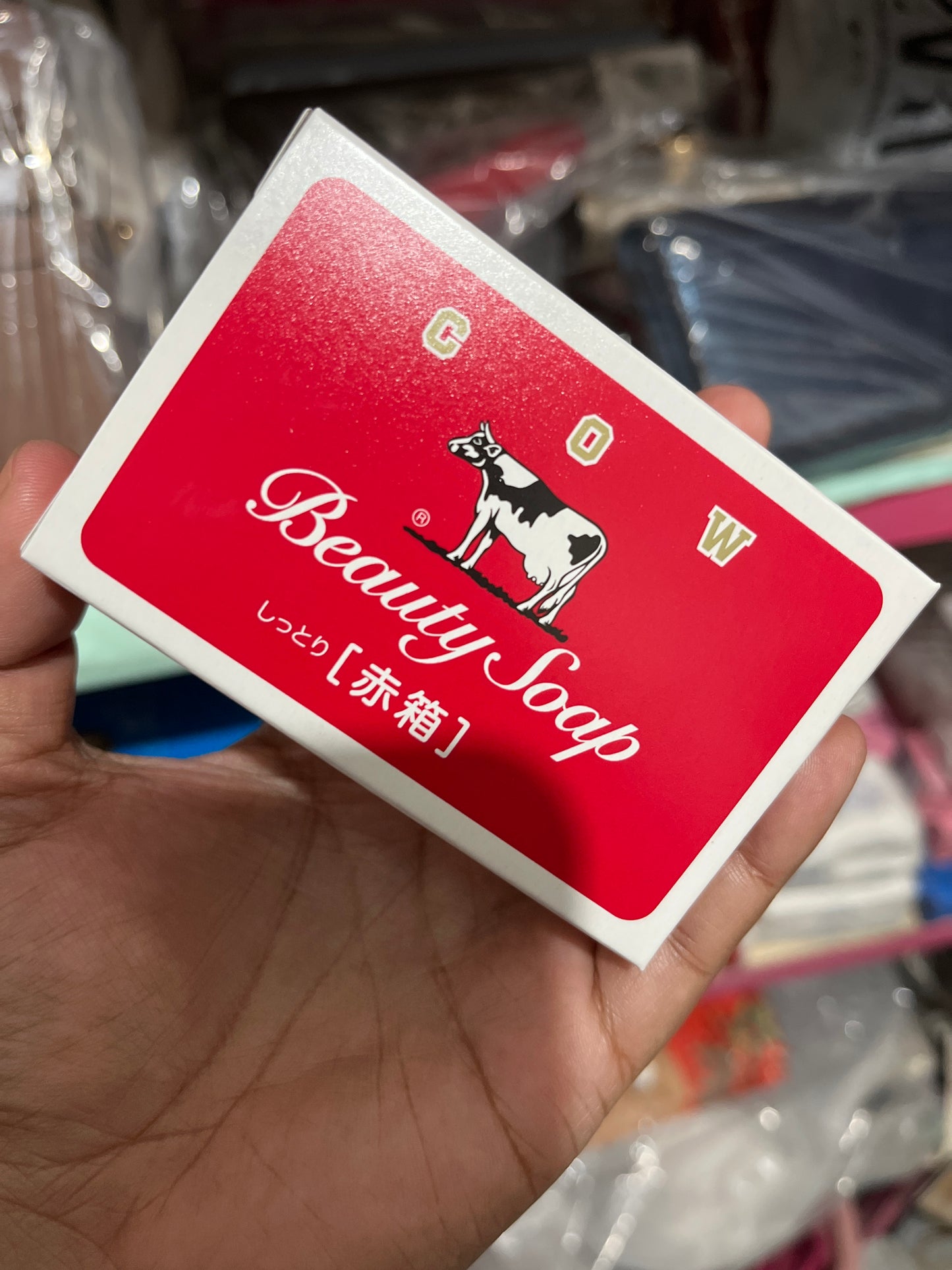 Cow beauty soap