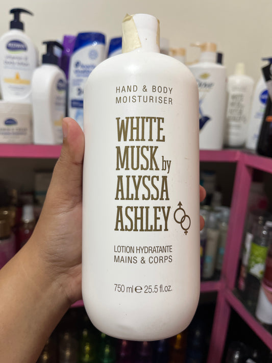 Alyssa ashley musk lotion 750ml