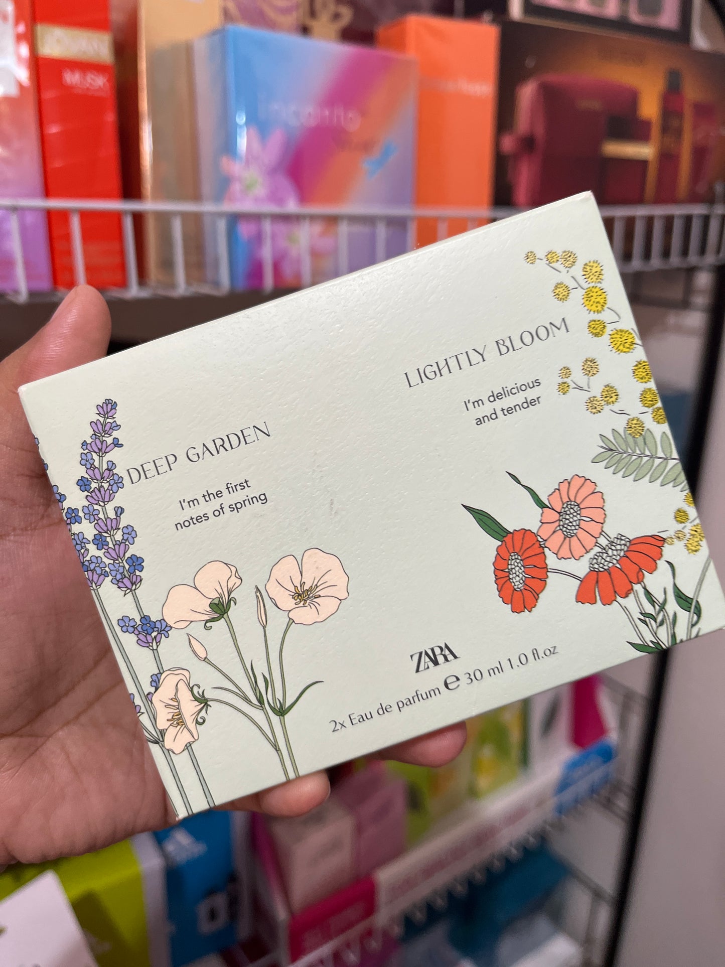 Zara mini duo Deep garden/lightly bloom set 30ml x2