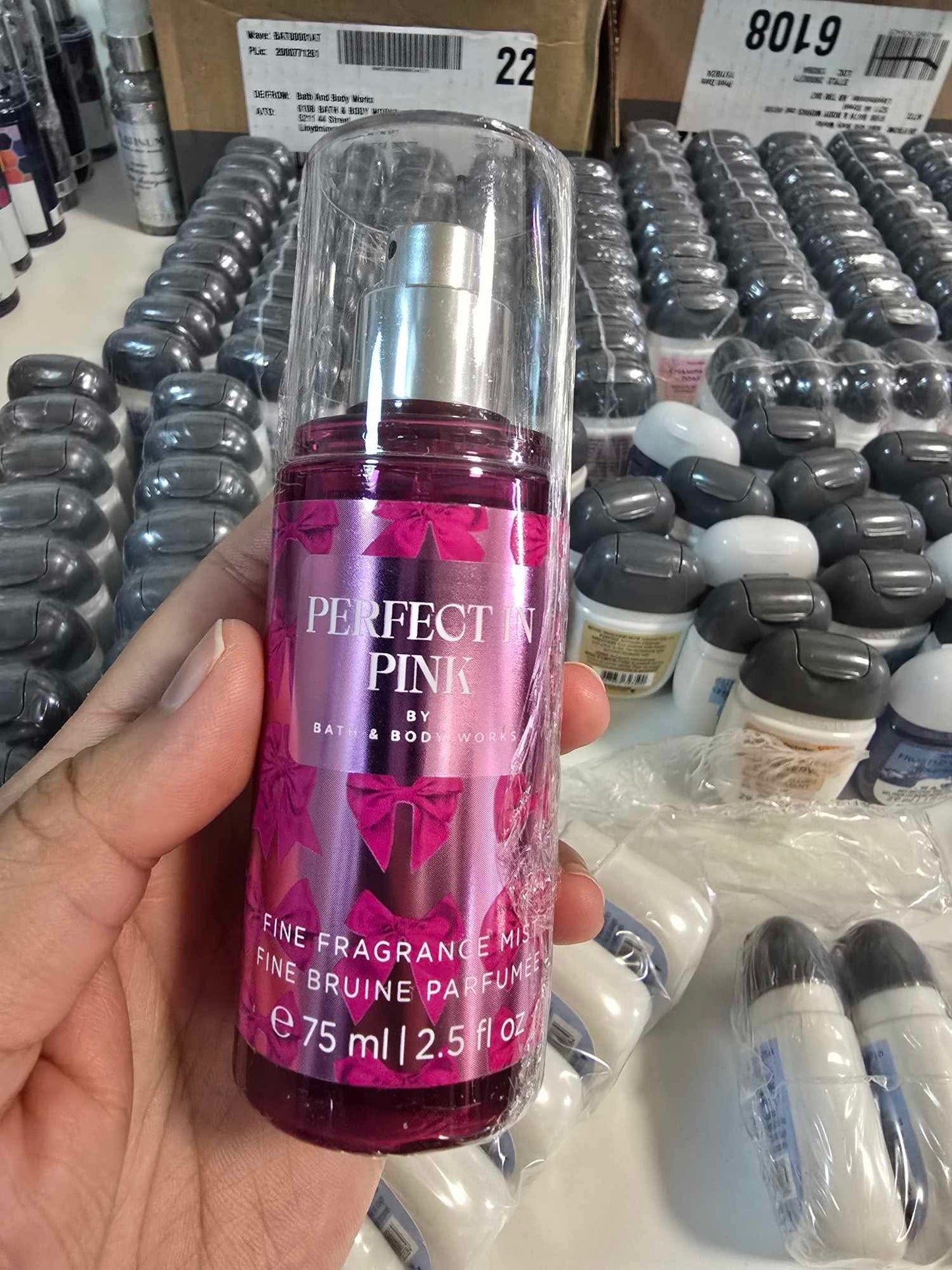 Bath and bodyworks travel size mist