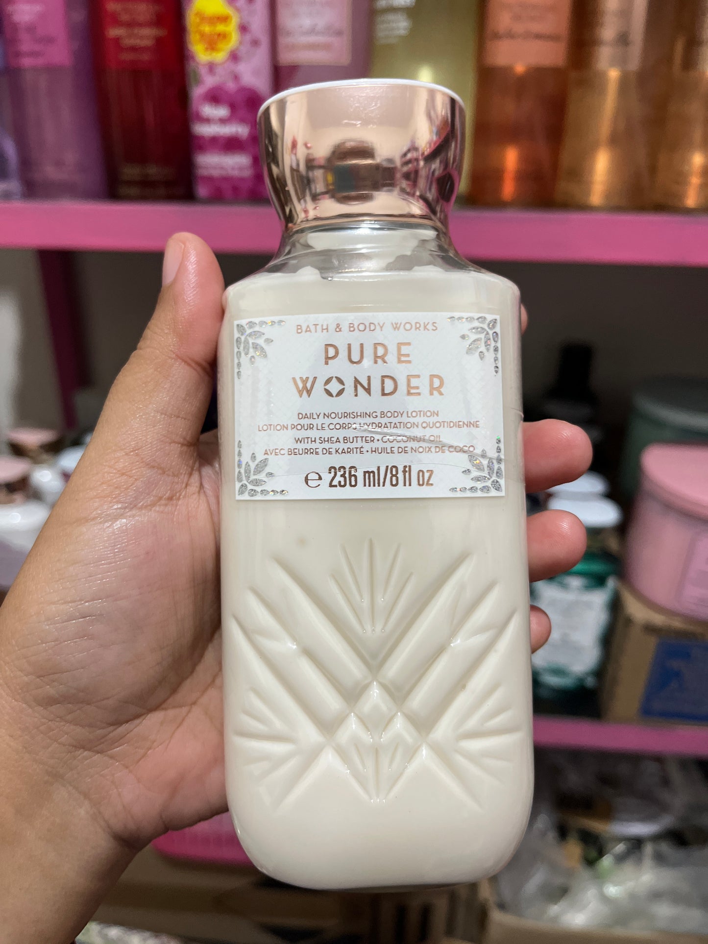 Bath and bodyworks lotion and body creams