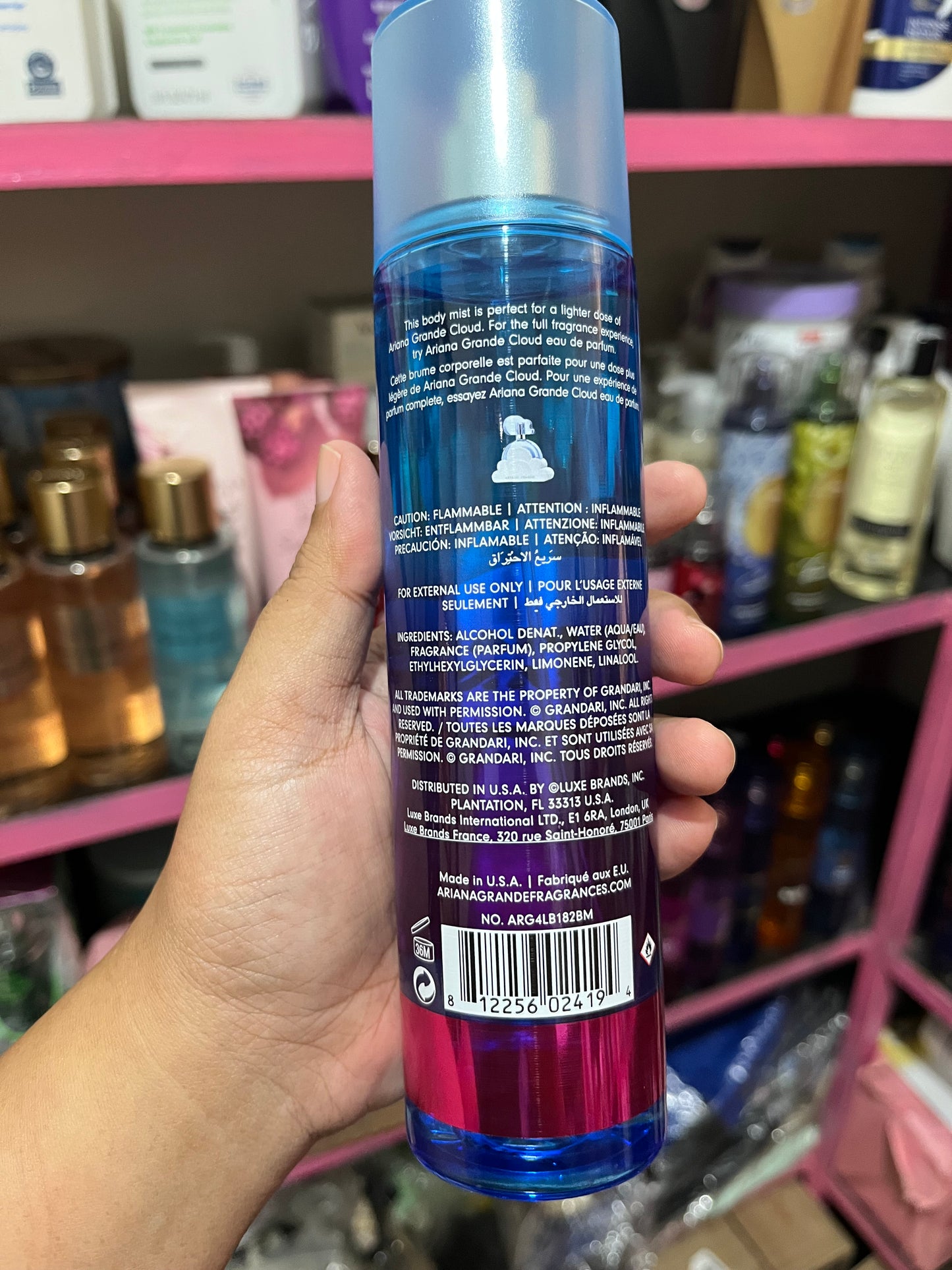 Ariana Grande Cloud mist