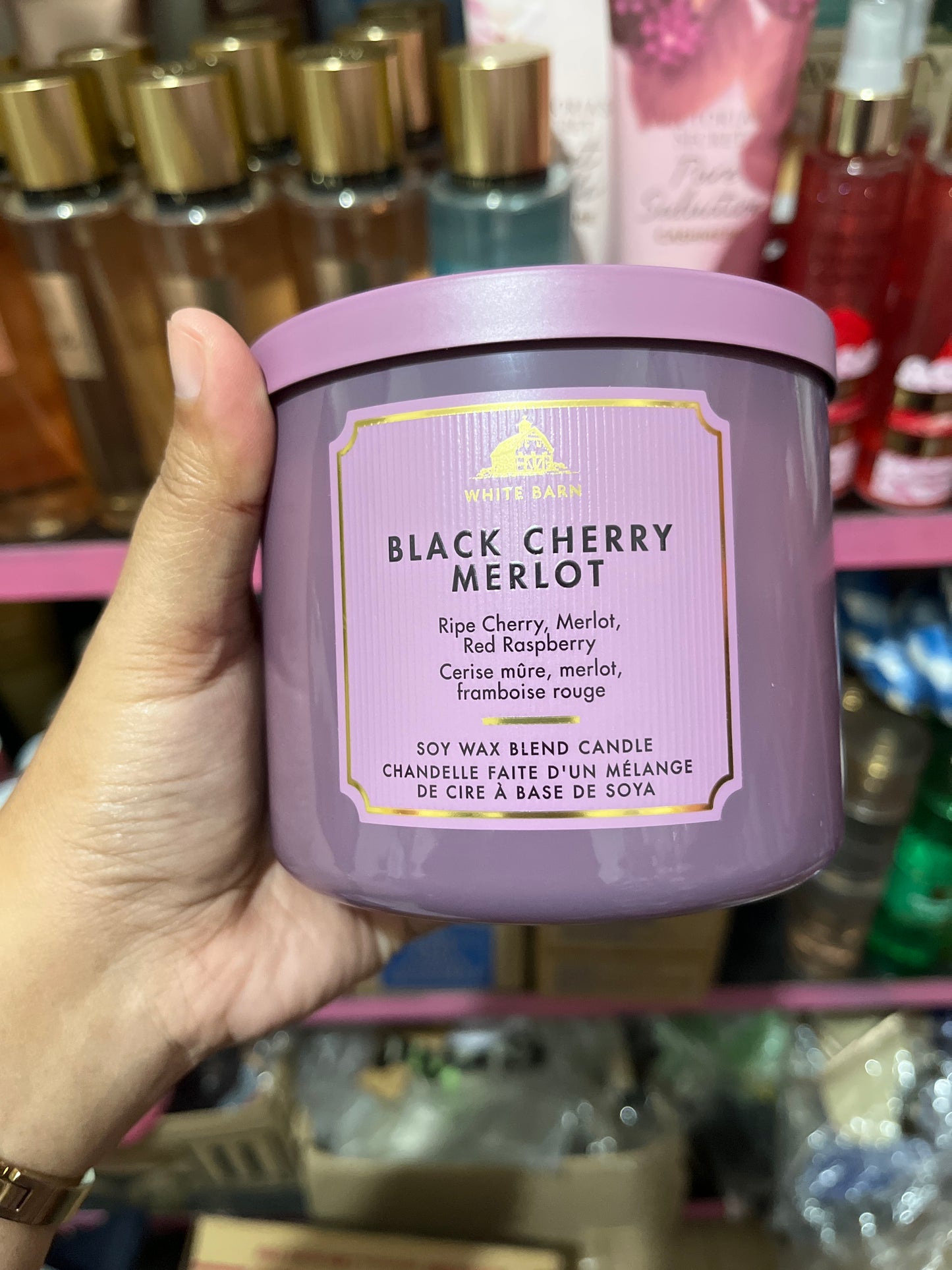 Bath and body works 3 wick candle