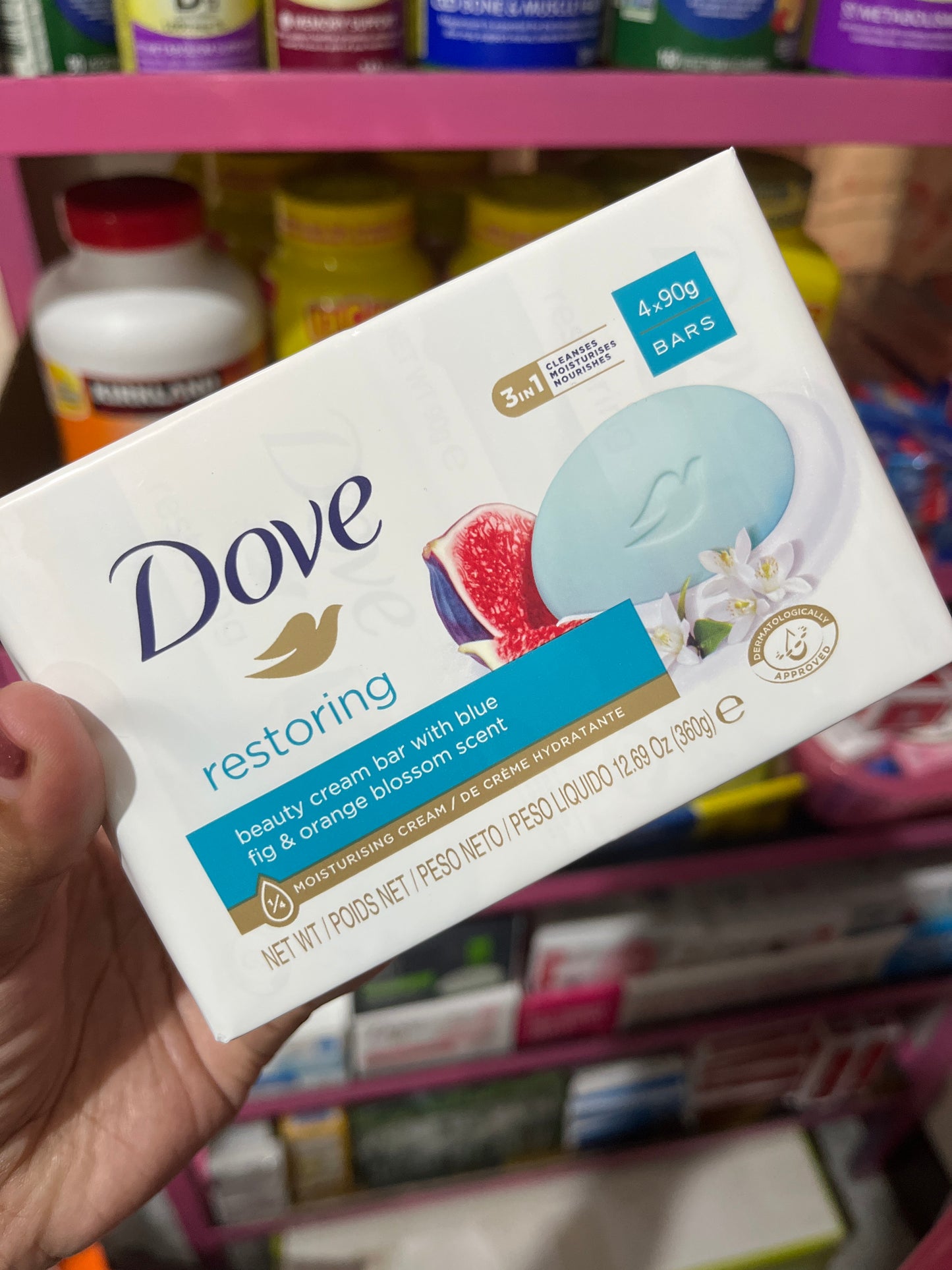 Dove Bar soaps 106 grams/125 grams bar by 4s and 6s