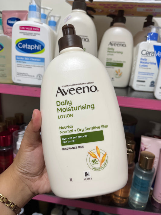 Aveeno lotions and creams