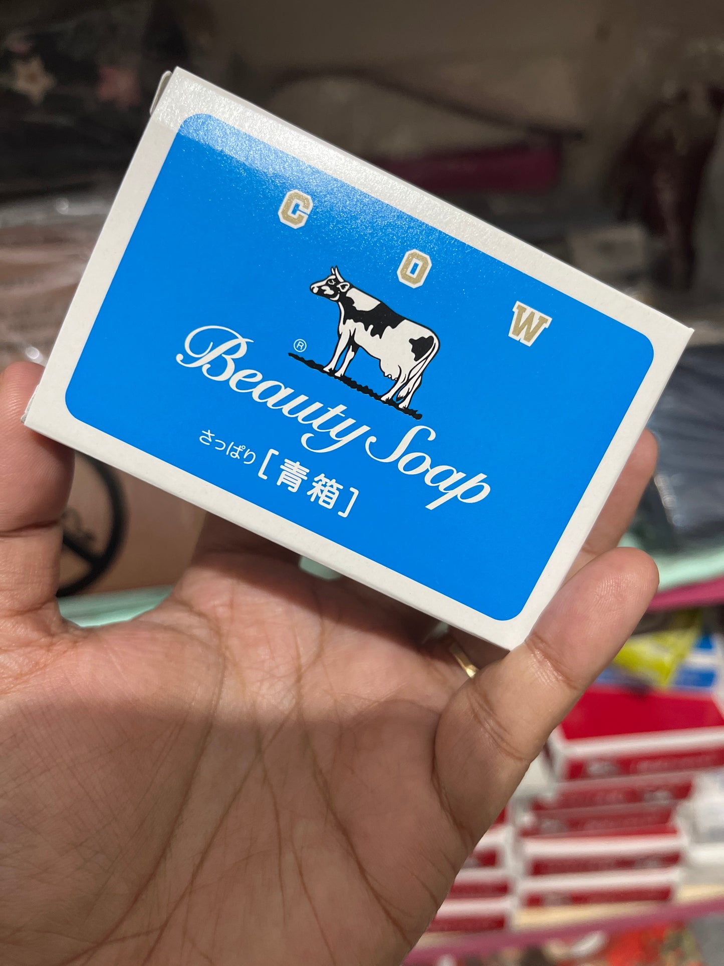 Cow beauty soap