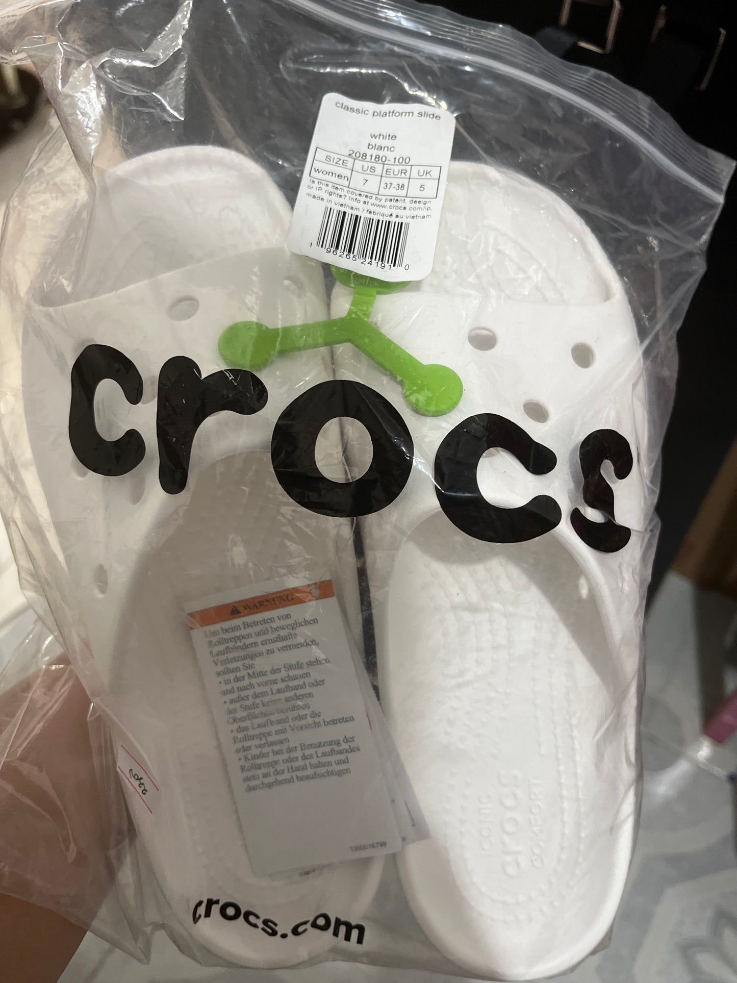 Crocs flip and clogs from japan