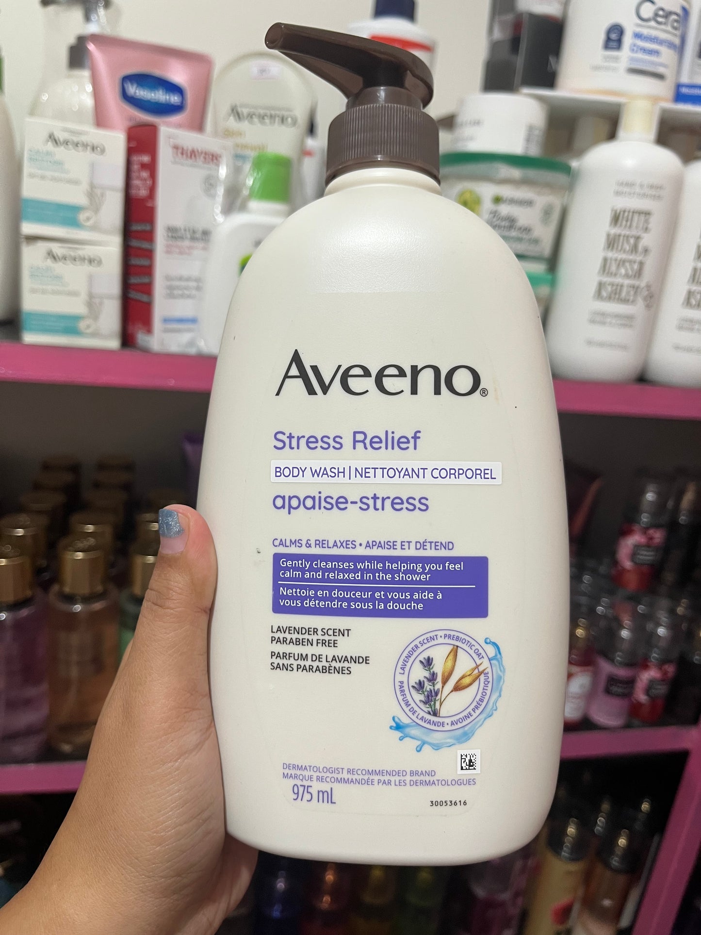 Aveeno lotions and creams