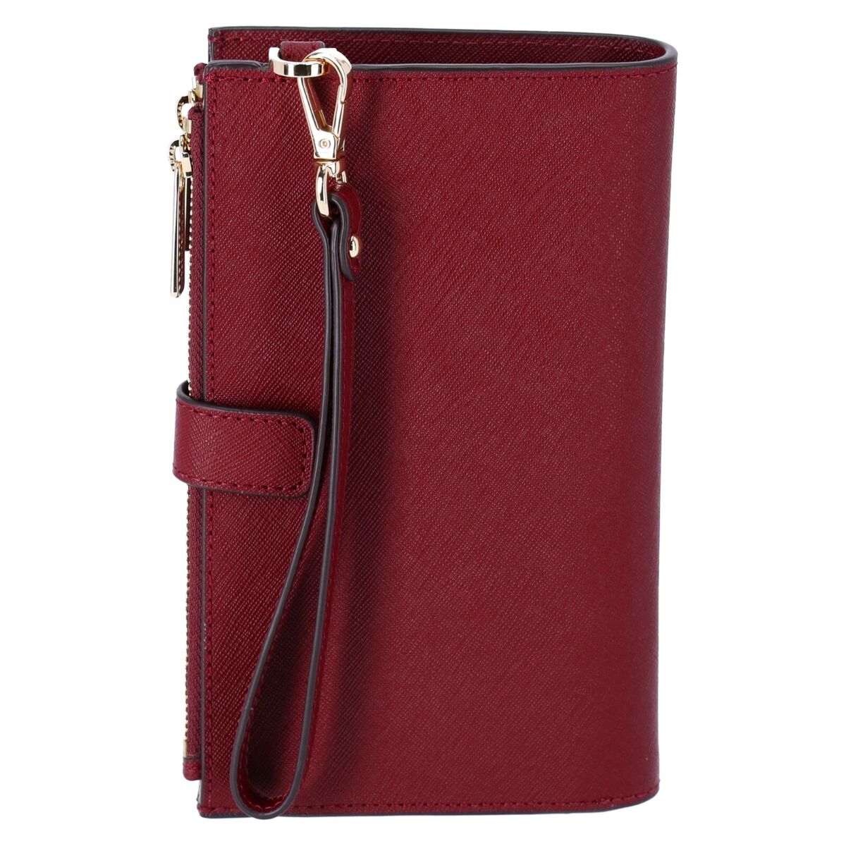 MK double zip wristlet