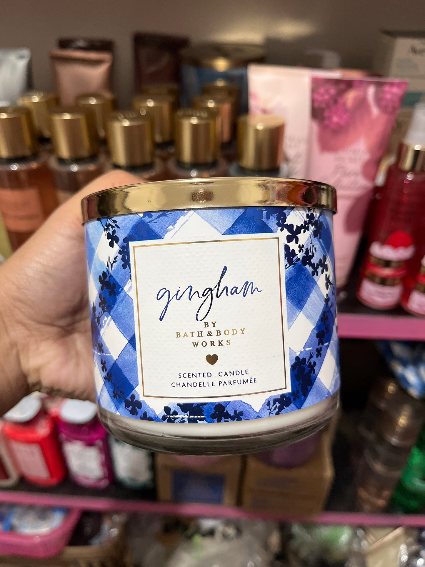 Bath and body works 3 wick candle