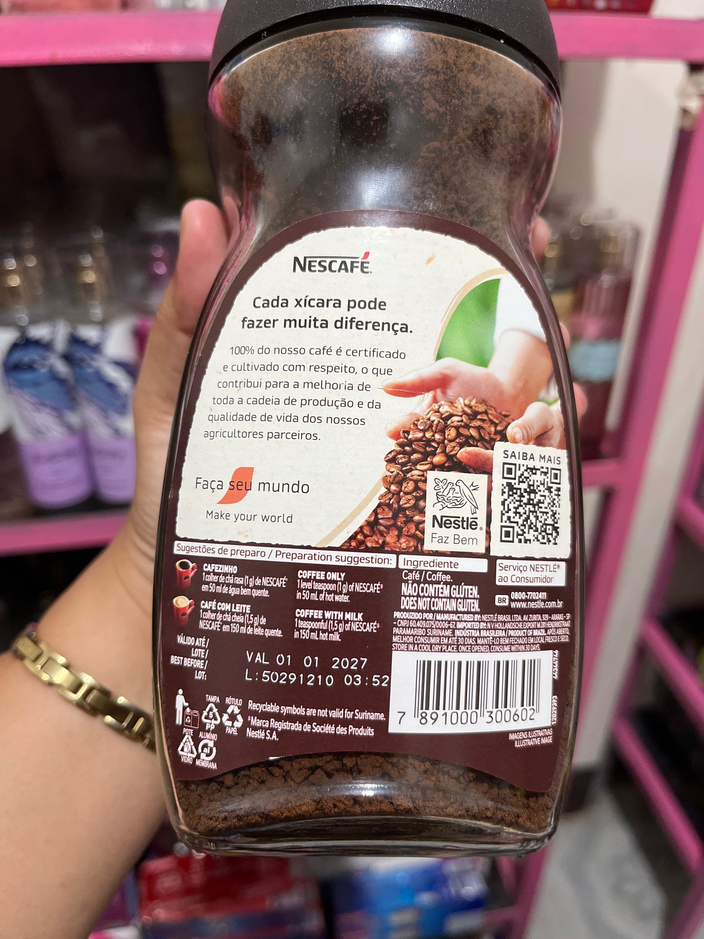 Nescafe original extra forte instant coffee 200grams