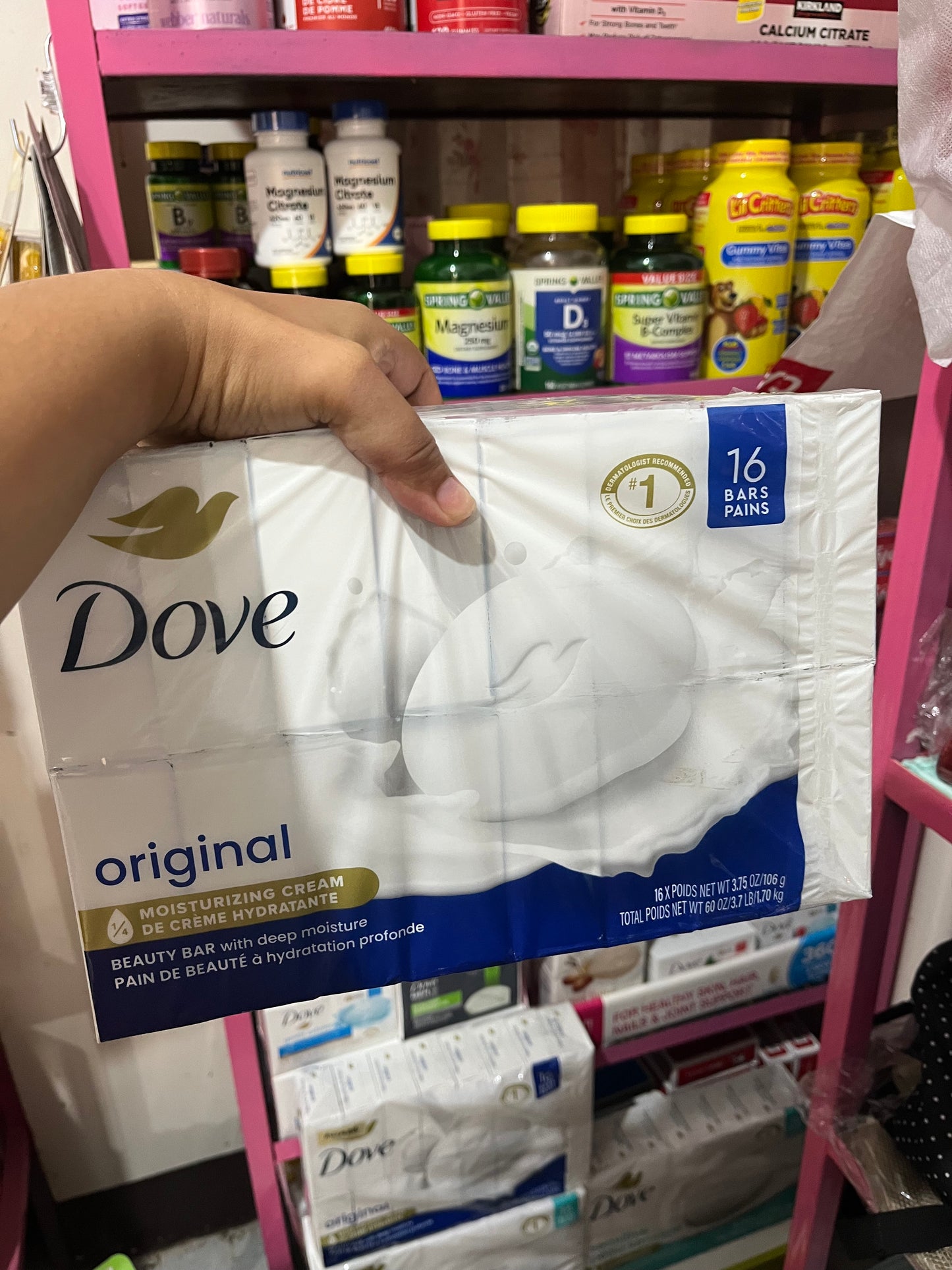 Dove Bar soaps 106 grams/125 grams bar by 4s and 6s