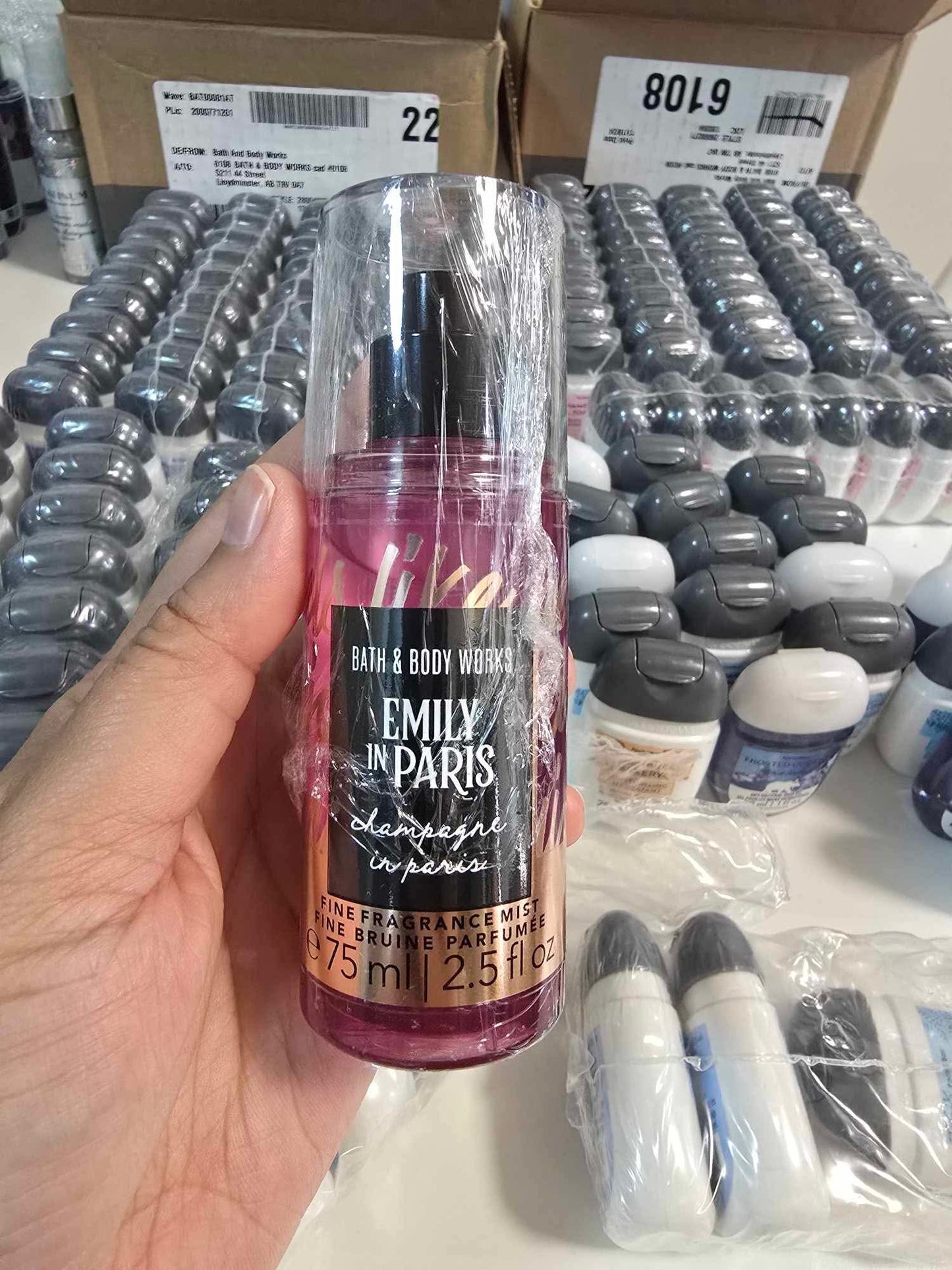 Bath and bodyworks travel size mist
