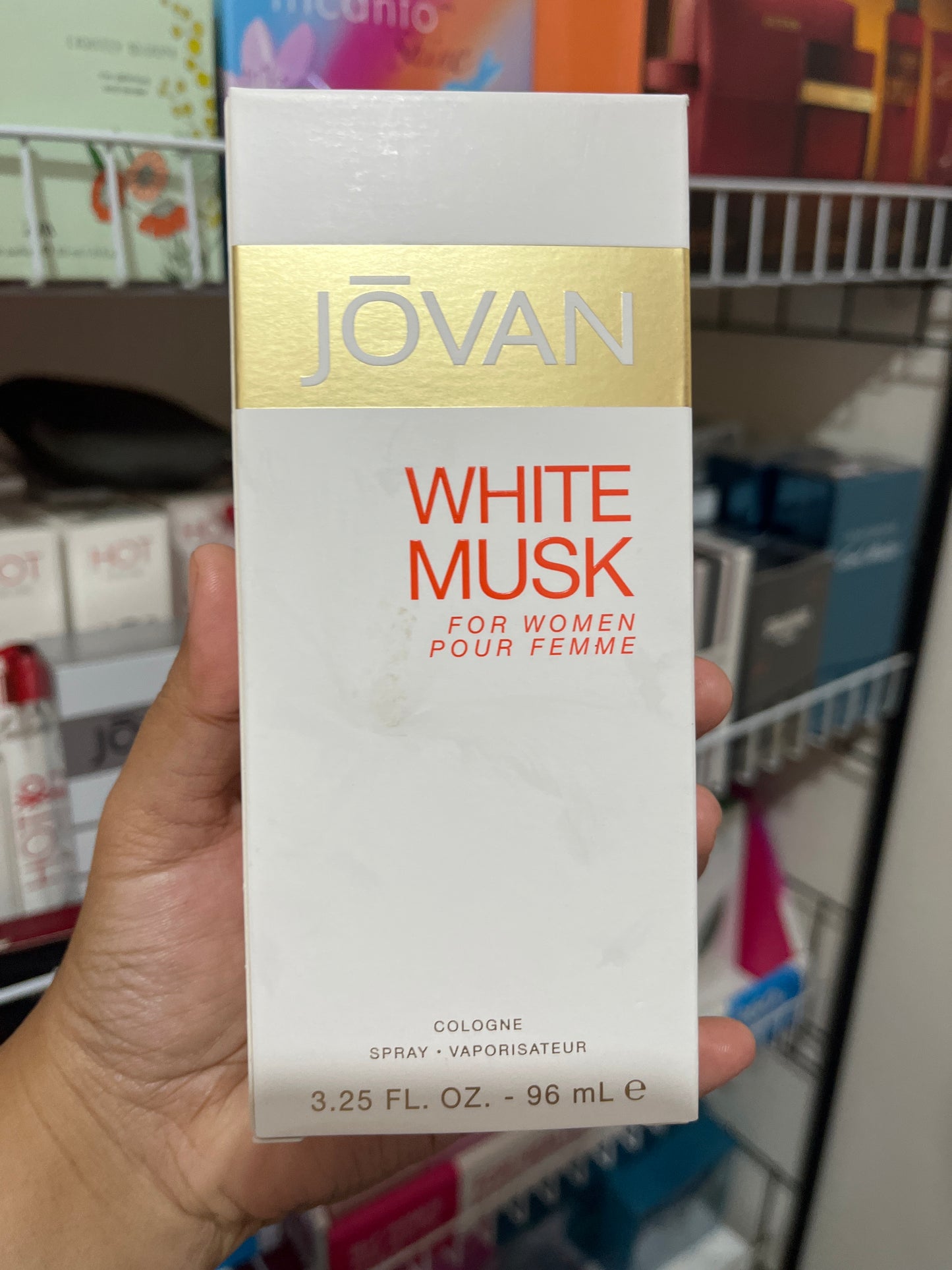 Jovan white musk for women