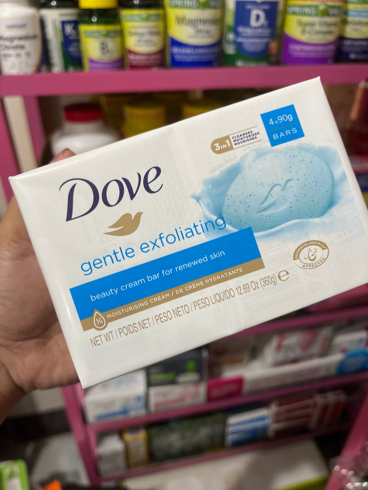 Dove Bar soaps 106 grams/125 grams bar by 4s and 6s