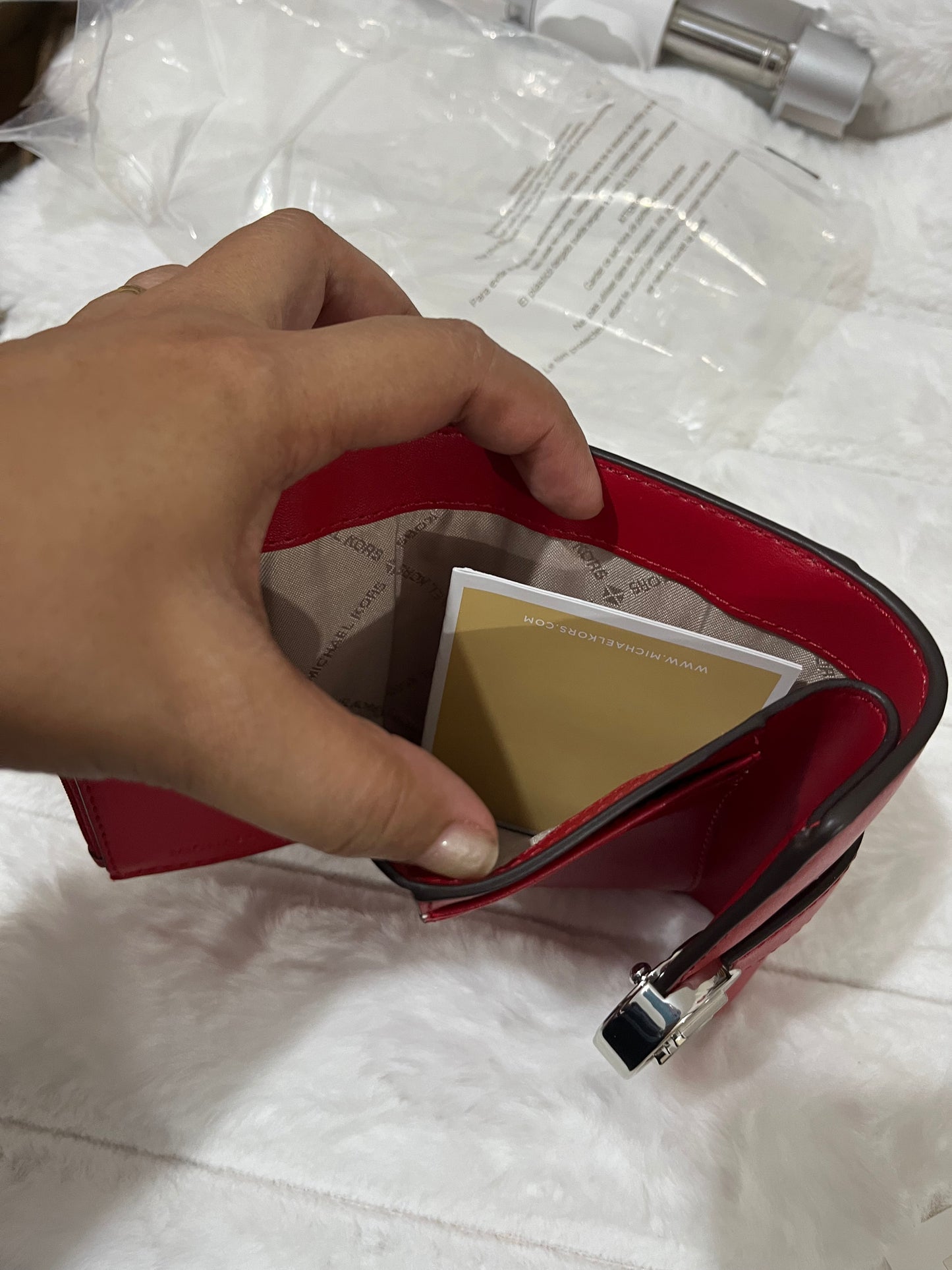 MK bifold wallet from US
