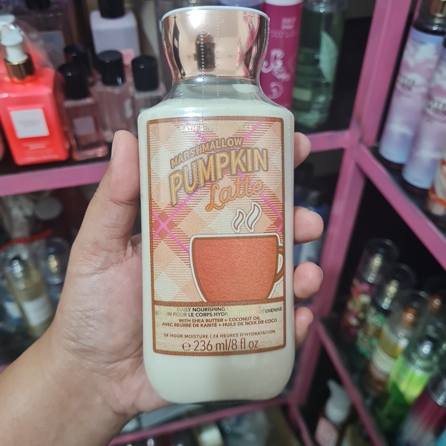 Marshmallow pumpkin latte