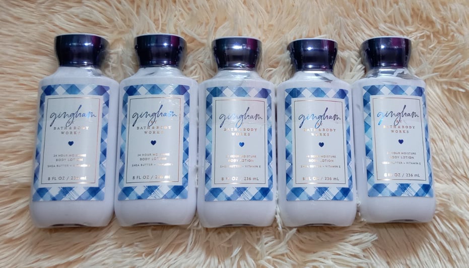 Bath and bodyworks lotion and body creams