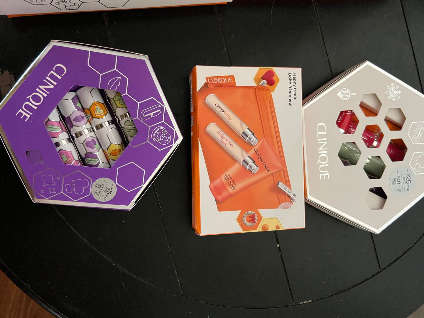 CLINIQUE HAPPY perfume and lipstick set from US