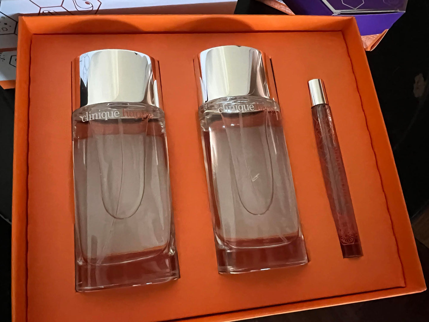 CLINIQUE HAPPY perfume and lipstick set from US