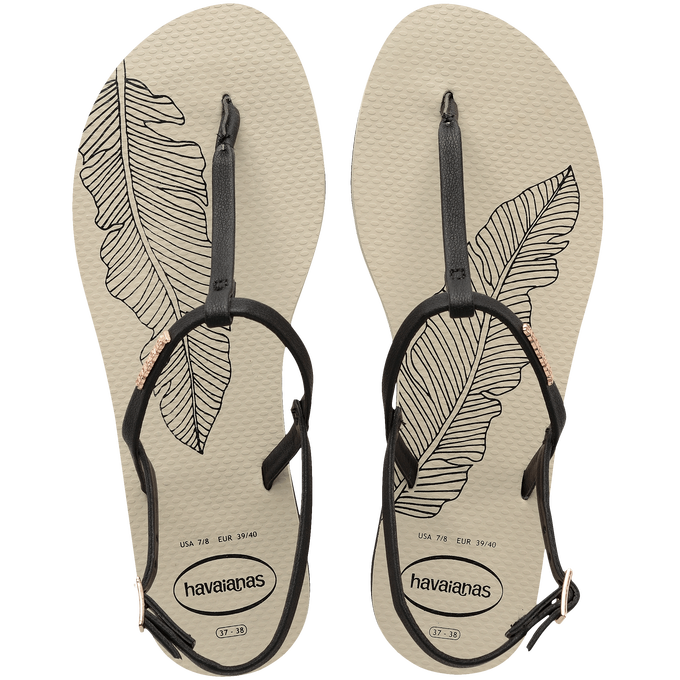 HAVAIANAS RIVIERA YOU PRINT SANDALS 37/38
