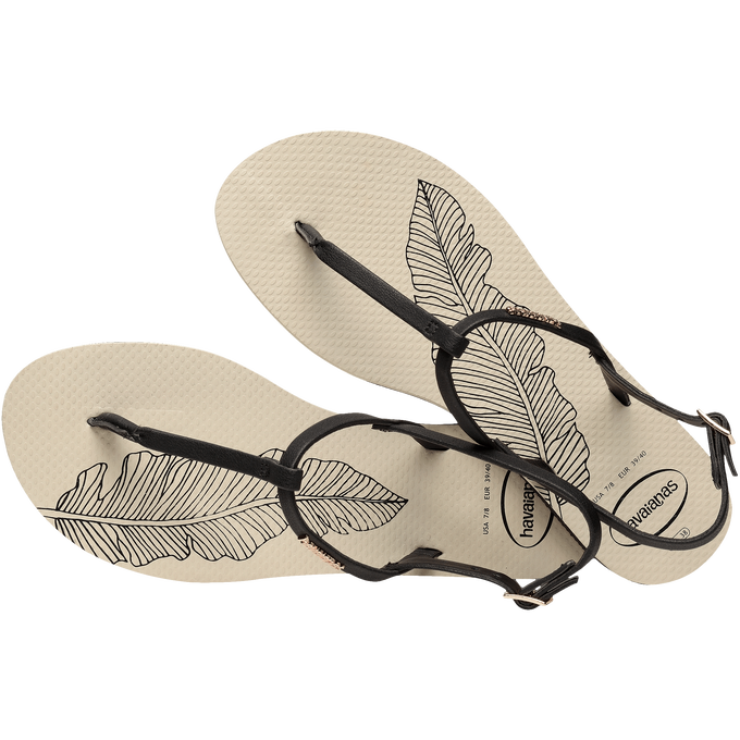 HAVAIANAS RIVIERA YOU PRINT SANDALS 37/38